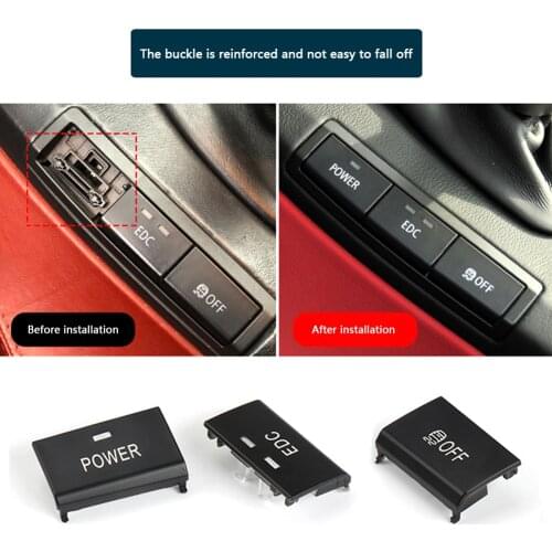 1pc Power Switch EDC DSC Center Console Repair Button Cap Cover for BMW E90 E92 E93 320i 325i 335i 2005-2012 61317841136