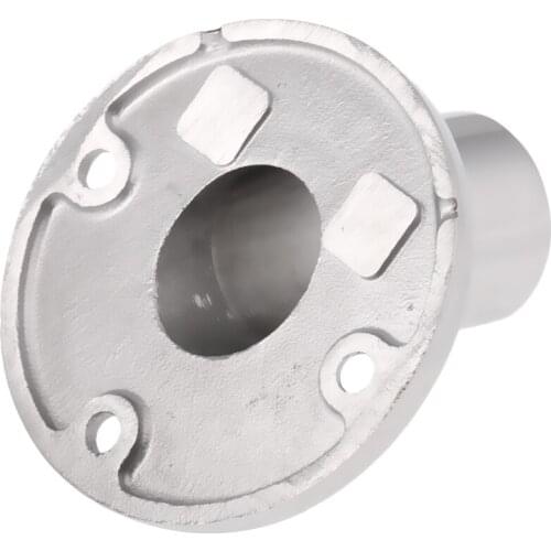 Magicdeal Boat Hand Rail Fittings For 60 Degree 30 mm Rail Tube Round Stanchion Base 316 Stainless Steel