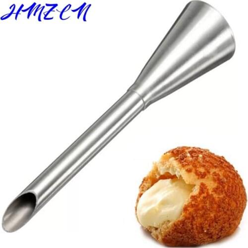 1/2PCS Stainless Steel Icing Piping Nozzle Cream Beak Pastry Puff Cream Injector Cake Nozzle Baking Tool Cake Decorating Tools