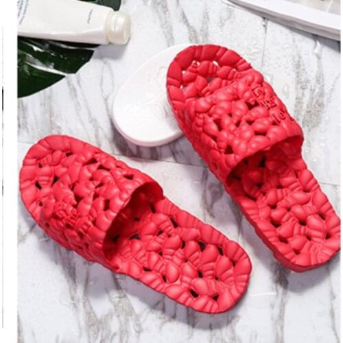 New slippers women summer non-slip indoor home bathroom shower leak couple slippers