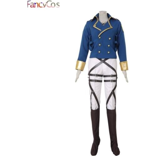 Attack on Titan Jacket AOT Shingeki No Kyojin Eren Jaeger Survey Corps Leather Halloween Cosplay Costume Game Japanese