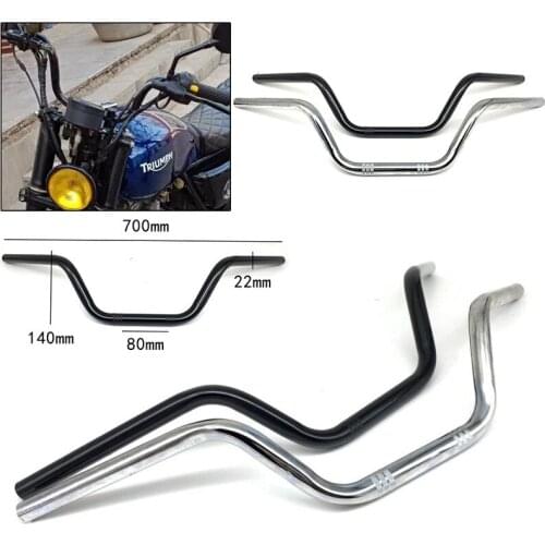 It Is Suitable for Cg125 Motorcycle Modified Faucet Handle 22 Caliber Steel Pipe Universal Handlebar Xv250 Xv125