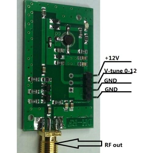 Radio Frequency Voltage Controlled Oscillator Frequency Source Broadband VCO 515MHz-1150MHz