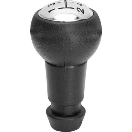 Car Manual 5 Speed Gear Shift Shifter Knob Good Quality Durable Direct Replacement for Peugeot 106 205 807 308 Black