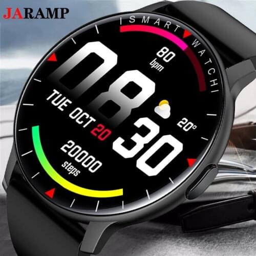 JARAMP 2021 New Swimming IP68 Waterproof Smart Watch Men Full Touch Sport Fitness Smartwatch Women Clock For Android Amazfit