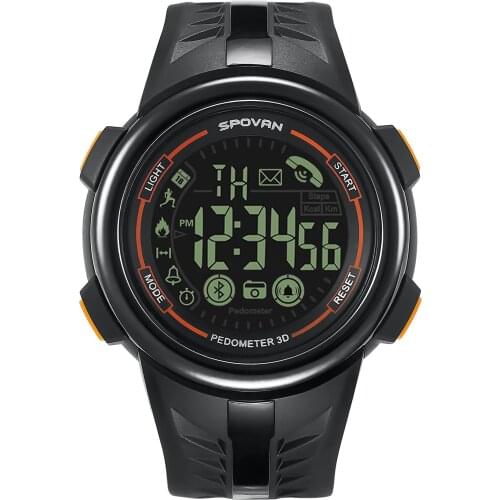 Bluetooth Calorie Smart Watch for Men Water Proof Clocks Multifunction Electronic Digital Watches