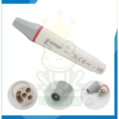Dental Equipment HW-5L EMS Woodpecker Ultrasonic Scaler Handpiece with LED / Cavitron Dental Piezo Scaler Handpiece Scaling Tips
