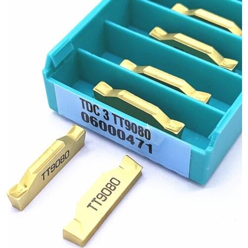 TDC2 TDC3 TDC4 TT9030/TT9080/TT7220 Carbide Insert TaeguTeci 2MM 3MM 4MM Slotting CNC Lathe Tool
