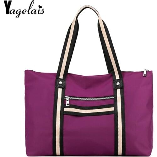 2019 New Nylon Waterproof Women Tote Bags Casual High Quality Large Capacity Ladies Handbag Female Shoulder Bags