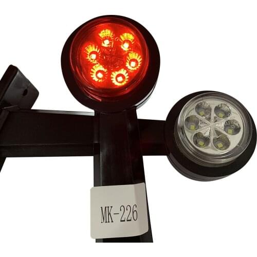 2PCS Truck Side Marker Lights 12v Trailer LED Lights Side Marker Lamp Clearance Lights Side Marker Light LED For Truck