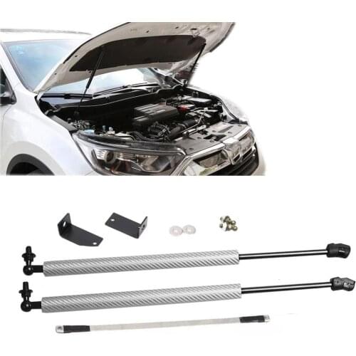 Hood damper for Honda CRV CR-V 2016-2020 Front Hood Bonnet carbon fiber Modify Gas Struts Shock Damper Lift Supports Absorber