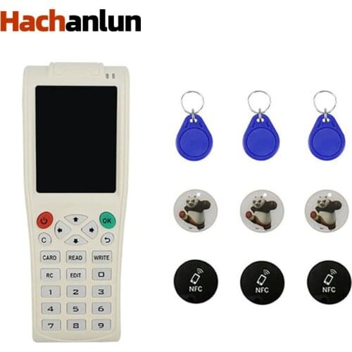 English Version Newest ICopy5 Duplicator with Full Decode Function Smart Card Key Machine RFID Copier IC ID Reader NFC Writer
