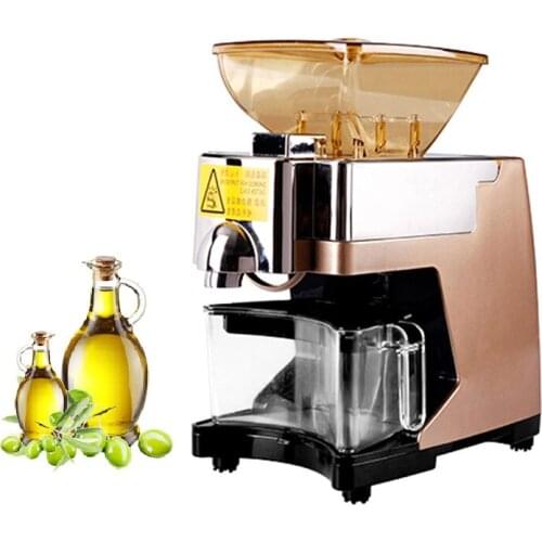 Hot and cold commercial oil press machine high oil extraction rate peanut sesame oil press maker extractor price