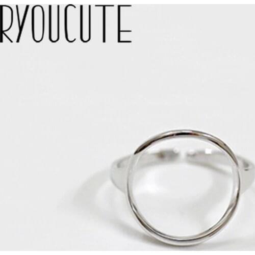 Bohemian New Circle Rings for Women Lady Punk Vintage Open Antique Rings Statement Jewelry Anillos