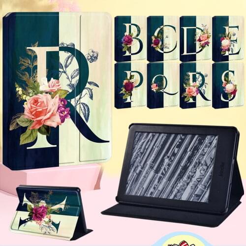 For Amazon Kindle EReader Kindle (10th Gen/ 8th Gen) Anti-fall Tablet Case for Paperwhite 1 2 3 4 High Quality Letter Cover Case