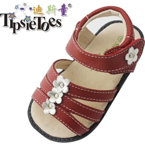 TipsieToes Brand Casual High Grade Sheepskin Leather Kids Children Sandals Shoes For Girls Princess New 2014 Summer 22152