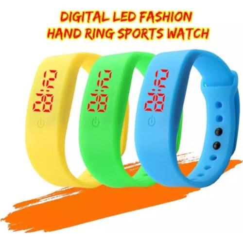 New LED Fashion Watch Sport Bracelet For Student Electronic Bracelet Activity Gift Relogio Digital Mens Watch Womens Hand Ring