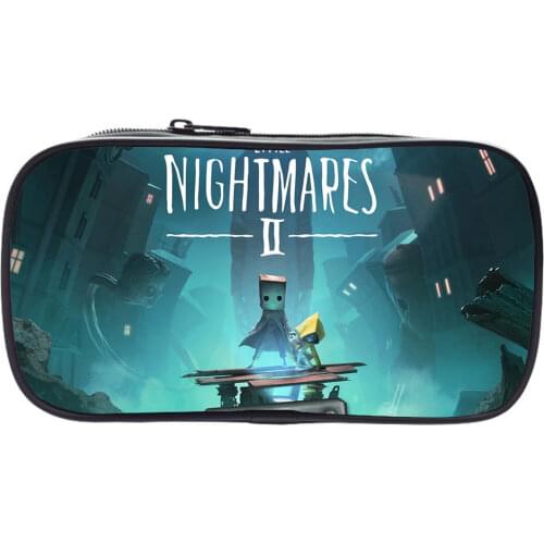 Game Little Nightmares Pencil Case Fashion Cartoon Pencil Bag Children School Supplies Pencil Case Multifunction Storage Bags