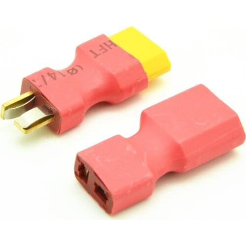 XT60 Female to T Male/XT60 Male to T Female Plug Conversion Connector for RC Battery Charger