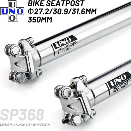 UNO Mtb Seat Post Bicycle Alloy Seatpost Bike Seatpost 27.2/30.9/31.6x350mm Bicycle Seat Tube Head Tube Bicycle Seatpost Pparts
