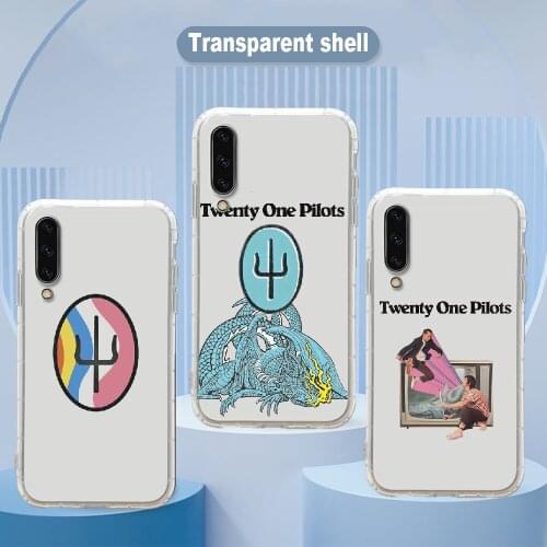 Twenty One 21 Pilots Scaled icy Phone Case Transparent For Samsung Galaxy A 3 5 7 8 10 20 21 30 40 50 51 70 71 E S 2016 2018 4G
