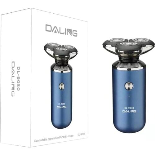 Waterproof Powerful electric shaver beard 3-blade floating electric razor for men facial shaving machine rotary usb rechargeable