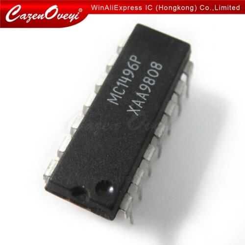 10pcs/lot MC1496P MC1496 DIP-14 In Stock