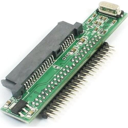 7+15 Pin SATA SSD HDD Female to 2.5" 44Pin IDE Male Adapter for Laptop