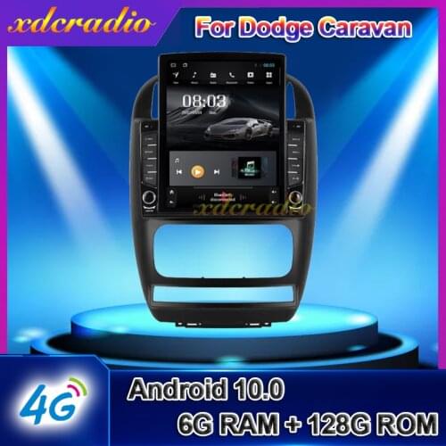 Xdcradio 10.4" Tesla Style Screen Android 10 For For Dodge Caravan Chrysler Pacifica Car Radio DVD Multimedia Player Navigation