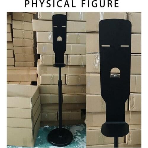 Automatic Hand Sanitizer Dispenser Bracket standing Portable Adjustable Stainless Steel Stand Holder for Public Place