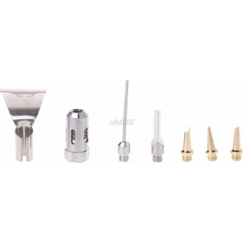 Butane Gas Soldering Iron Tips Set For Electric Blow Torch Gun Wireless Portable July1 Whosale&DropShip