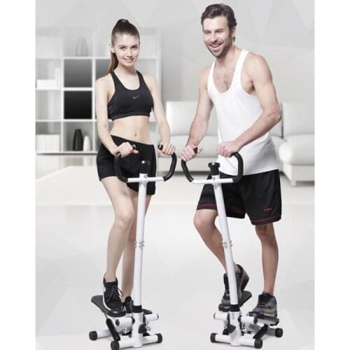 Stepper Household Hydraulic Stepper Set With Pole Armrest + Training Rope Fitness Equipment For Men And Women HWC