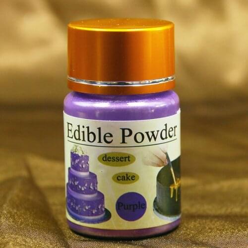 Purple Edible Cake Food Powder Coloring To Baking Ingredients Decorate Chocolate Fondant Arts Food Pearl Food Powder 10g