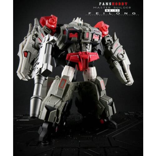 Transformation toy FansHobby MB-03 Feilong Master Builder Action figure New Cheap Shipping Fee To Global