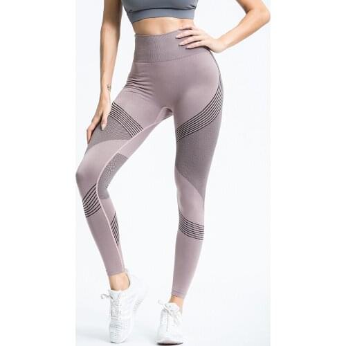 Fitness High Waist Legging Tummy Control Seamless Energy Gymwear Workout Running Activewear Yoga Pant Hip Lifting Trainning Wear