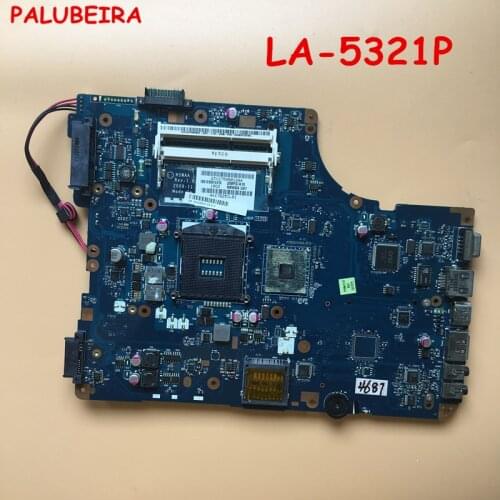 PALUBEIRA For Toshiba Satellite L500 Laptop Motherboard HM55 DDR3 K000092540 NSWAA LA-5321P