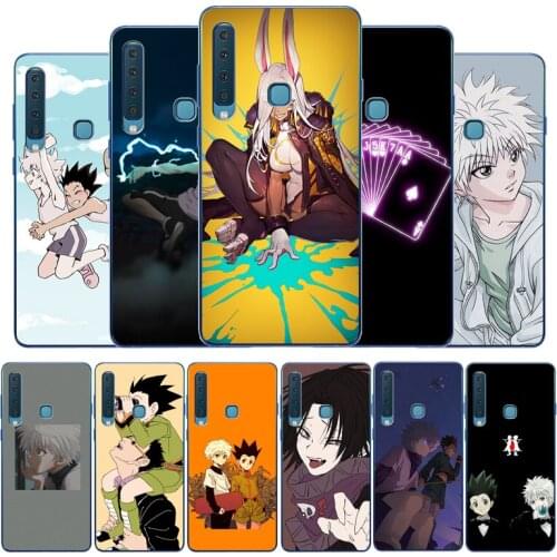 Cartoon City Hunter Soft Silicone Phone Case For Samsung A10 A20E A30 A40 A50 A70 A80 A3 A5 A7 2016 A8 2017 A6 A9 2018