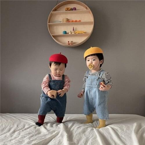 Baby Boys Clothes Spring Baby Romper Overalls Denim Boys Romper Jumpsuits Jeans Baby Overalls Girls Boys Pants Toddler Romper