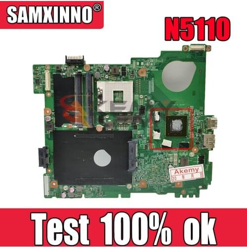 Original Laptop motherboard For DELL Inspiron N5110 Mainboard 10260-1 CN-0J2WW8 0J2WW8 HM67 N12P-GE-A1