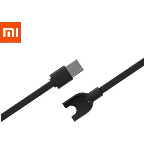 Original Xiaomi Mi Band 3 / 2 Charger Cable For Mi Band3 Data Cradle Dock Charging Cable For Xiaomi Mi Band 3 2 USB Charger