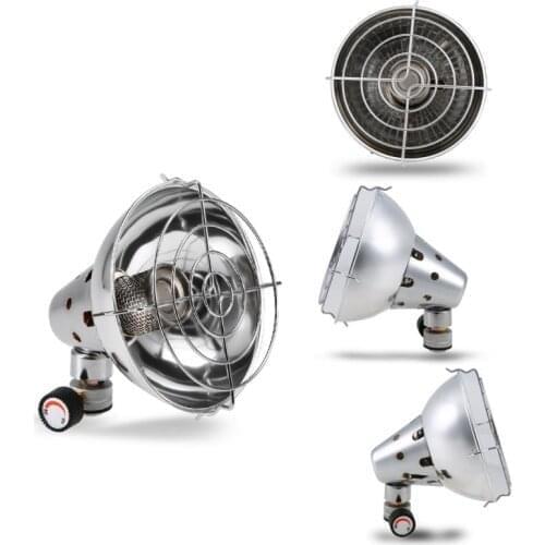 Portable Gases Heater Warmer Heating stainless Stoves Weighs 10.8ounce Aluminum alloy