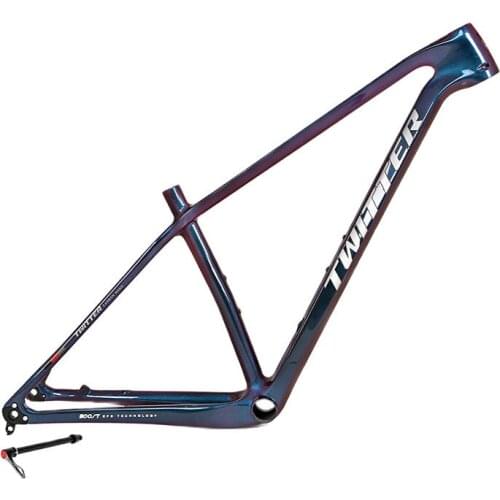 Twitter 2021 New Come Max Mtb Full Carbon Frameset 29 Mountain XC Bike Aero Frame 27.5 Disc Brake 29er Boost 12x148mm Thru Axle