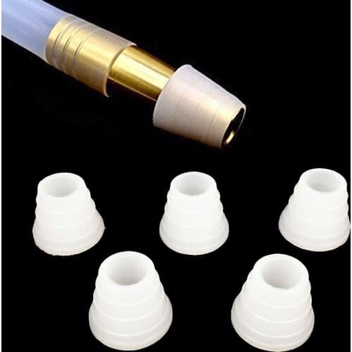 200Pcs Hookah Hose Grommet Rubber Spacer Seal White Shisha Accessories Pipe Sheesha Narguile Chicha Complete Cachimba Nargile