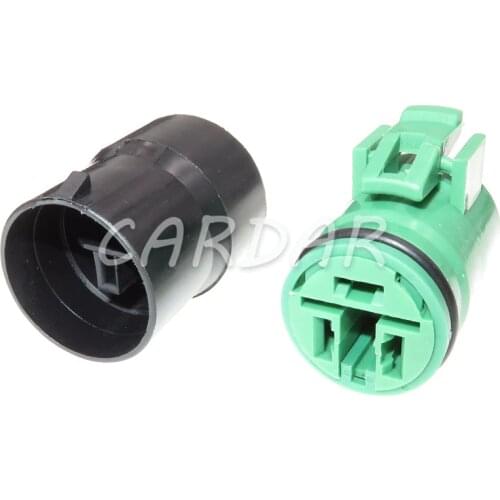 1 Set 3 Pin 90980-10341 90980-11491 Round Alternator Plug Waterproof Wiring Harness Socket For Mitsubishi