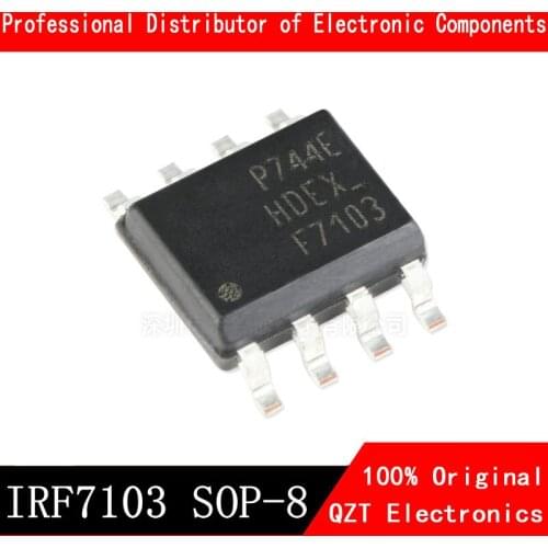 10pcs/lot IRF7103TRPBF SOP8 IRF7103TR SOP IRF7103 F7103 SOP-8 SMD new original In Stock