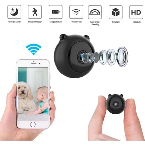 1080P HD Mini Secret WiFi Camera Gizli Kamera Espia Oculta Smart Home Security Monitor Body Action Night Vision Cam Micro Camara