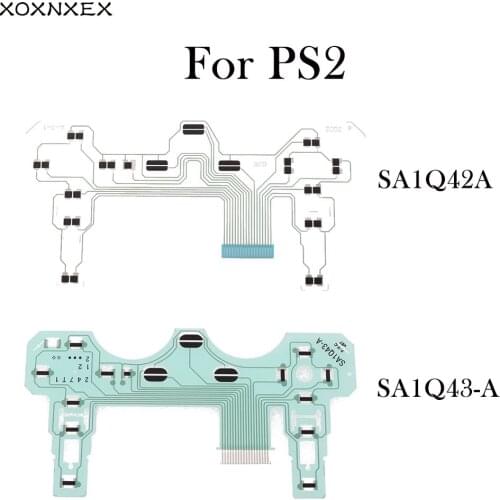 50PCS Conductive Film Ribbon Keypad Flex Cable For Sony PS2 H SA1Q43-A SA1Q42A Controller Conductive Film