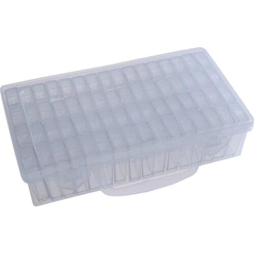 64pcs Diamond Painting Tools Accessories Storage Box Beads Container Diamond Embroidery Stone Mosaic Convenience Box