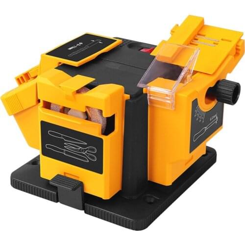 96W household 3 in 1 multi-function sharpener electric sharpener twist drill scissors chisel sharpener