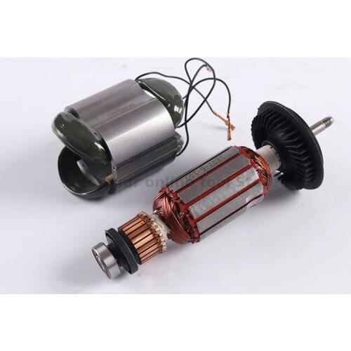 Ac220-240v Armature Rotor Anchor Replace For Bosch Gws6-100 Gws6000 6600 6700 Gws 6-115 Gws6-115 Angle Grinder Rotor Stator